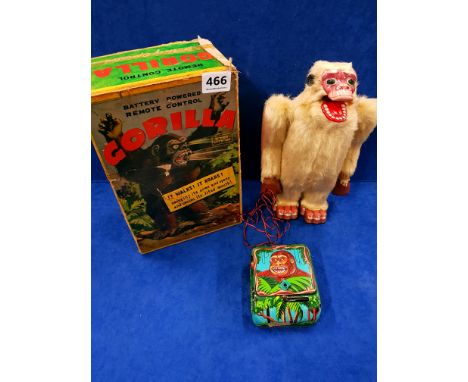 VINTAGE R/C GORILLA TOY
