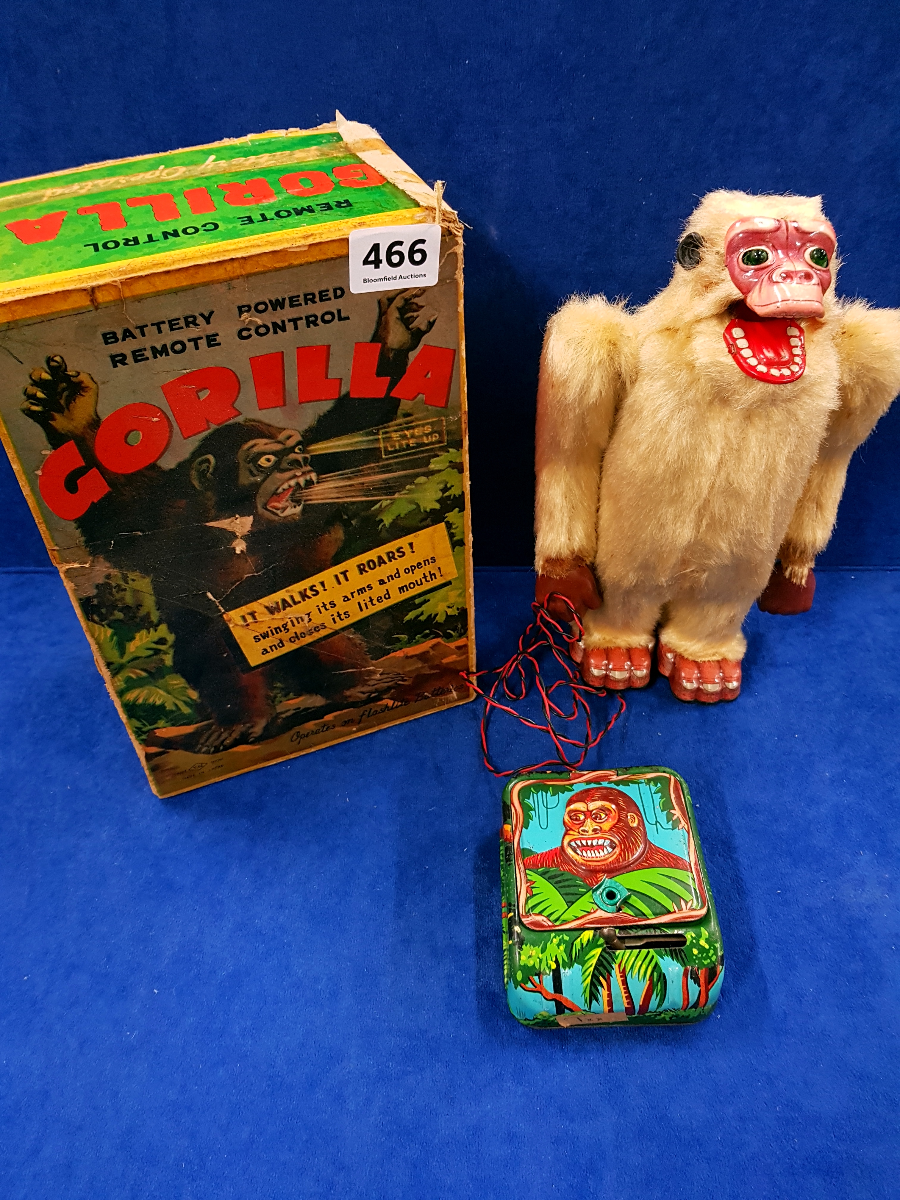 VINTAGE R/C GORILLA TOY