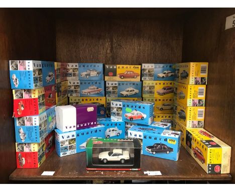 SECTION 53. A collection of 34 assorted boxed 'Vanguards' die-cast model cars, one Corgi example, the rest Lledo including a 