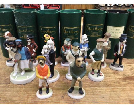 Thirteen various Robert Harrop figures including 'Night on the Town' PP09a, 'Poodles in Step' GC08, 'Mixed Doubles' Gordon Se