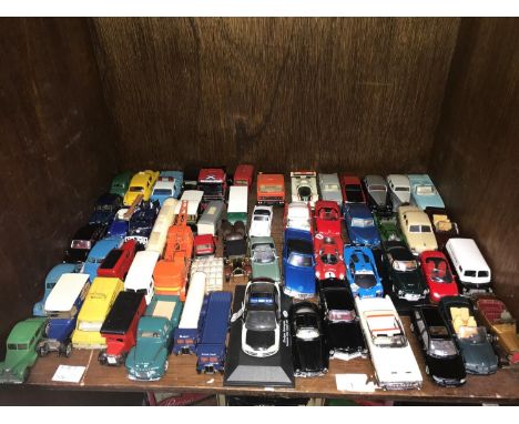 SECTIONS 43 &amp; 44. A collection of assorted die-cast model vehicles, predominantly loose, some boxed, including an Eddie S