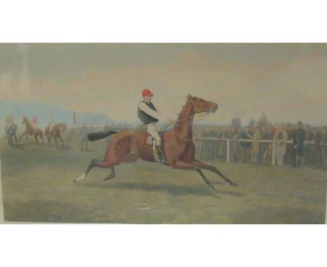 After Ackermann & Others, publ.Prints: Hunting & Racing, Stock (C.R.) Engr., two cold. prints, "The Half Distance," and "A Cl