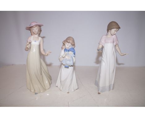 Three Nao Figurines