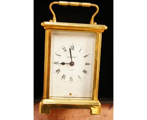 French Brass Carriage Clock (Currently Ticking) Duverdrey &amp; Bloquel. France 8 Day (Bayard)