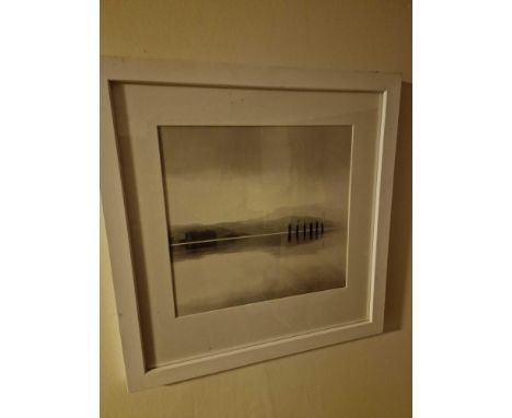 Gillian Allard Framed Print Loch Ewe Area Signed Verso In A Modern White Wood Glazed Frame 48 xÂ&nbsp; 49cm Gillian Allard (B