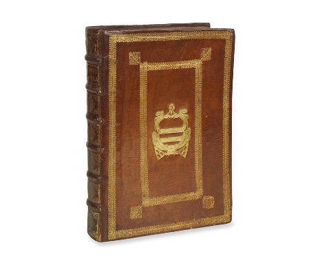 Homer     Homer im Wappeneinband Opera graeco-latina, quae quidem nunc extant, omnia. Basel, N. Brylinger 1561.  - Erste Ausg