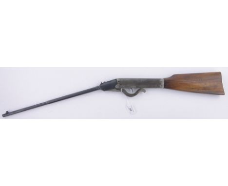 A Vintage GEM .177 air rifle,German made 1886-1920 smooth bore.