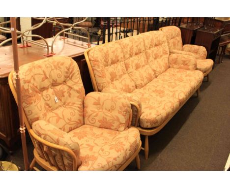 Ercol Windsor three piece lounge suite