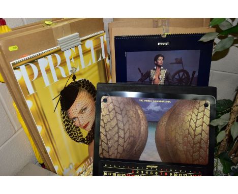 A COLLECTION OF SEVENTEEN PIRELLI CALENDARS, comprising 1984-1987, 1989 x 2, 1990, 1991 x 3, 1992 x 2, 1993 x 3 and 1998, tog