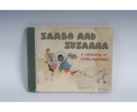 Children's Book - Byron (May), Sambo and Susanna, Pictures by Ethel Parkinson, first edition, Blackie and Sons Limited, Londo