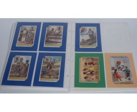 Advertising - Meat Extract - Vertitable Extract de Viande Liebig, twenty-nine coloured lithograph trade cards, Pictures From 