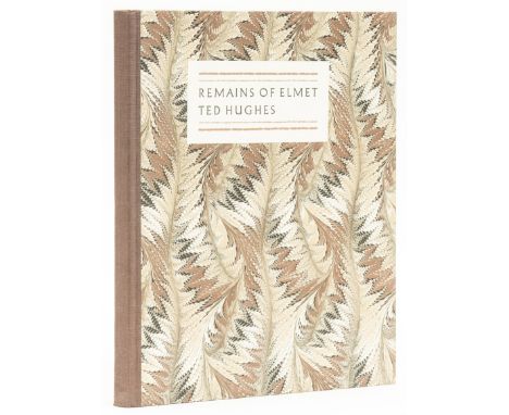 Hughes (Ted) Remains of Elmet, number 90 of 110 copies signed by the author from an editions limited to 180 copies, photograp