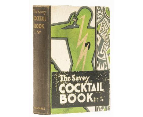 Craddock (Harry) The Savoy Cocktail Book, first edition, printed in black and colours with illustrations and decorations by G
