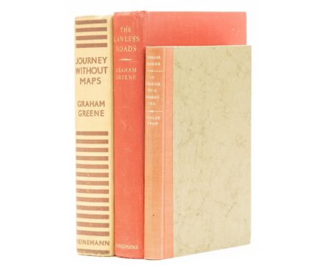 NO RESERVE Greene (Graham) Journey Without Maps, scattered spotting, 1936; The Lawless Roads, 1939, first editions, plates, m