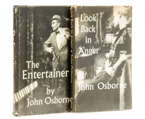 Osborne (John) The Entertainer, first American edition, signed presentation inscription "A remembrance Paul Slickey with love