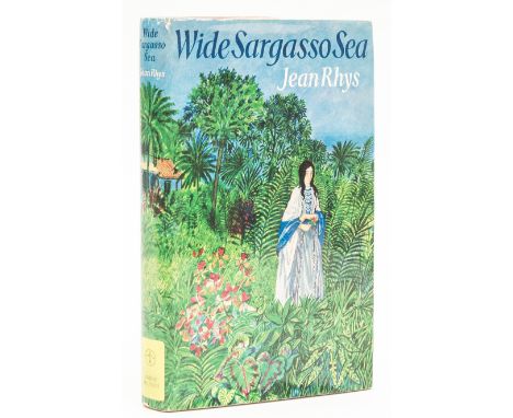 Rhys (Jean) Wide Sargasso Sea, first edition, signed presentation inscription from the author "For John + Teresa, Jean Rhys, 