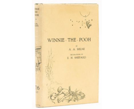 Milne (A. A.) Winnie-The-Pooh, first edition, illustrations by E.H.Shepard, pictorial endpapers, light browning to endpapers,