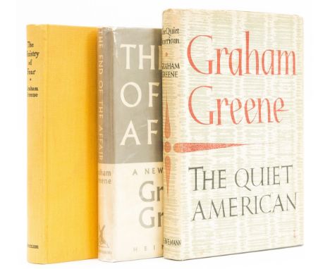 Greene (Graham) The Ministry of Fear, spine slightly faded, 1943; The End of the Affair, dust-jacket, spine darkened, spine e