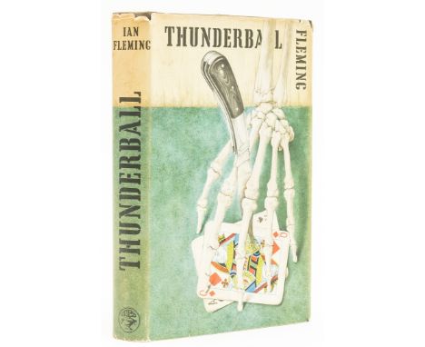 Fleming (Ian) Thunderball, first edition, original boards, slight shelf-lean, dust-jacket, spine browned, spine ends and corn