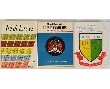 MacLysaght, Edward. Irish Families, Their Names, Arms and Origins. Dublin: Hodges Figgis, 1972; More Irish Families , 1982; I