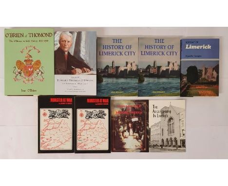 Limerick: O'Brien of Thomond-The O'Briens in Irish History 1500-1865 by Ivar O'Brien, 1986; Portrait of Limerick by Mainchín 