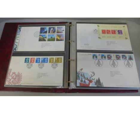 Stamps; GB first day covers in Royal Mail album, (68), covers from 2005-2015, includes several post and go 