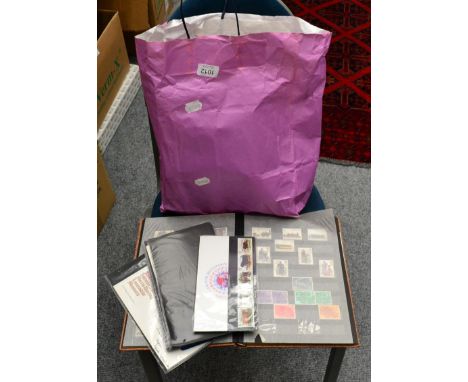 A quantity of first day covers
