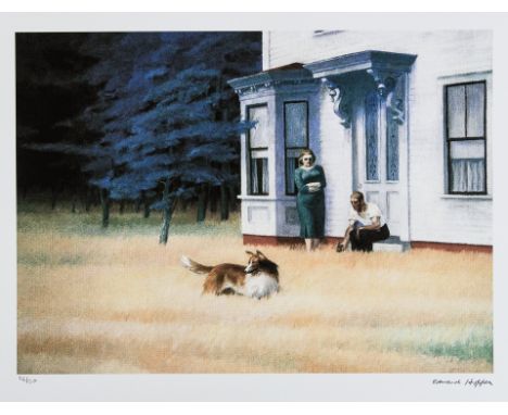 Edward Hopper (after) 'Cape Cod Evening' limited adition 116/150, lithography print, plate signed bottom right, numbered with
