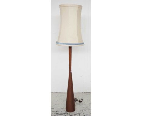 Mid century teak floor lamp 155cm high approx