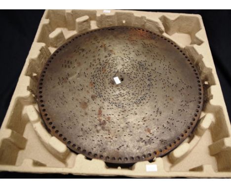 Fourteen polyphon music box disks 39.5cm diameter approx