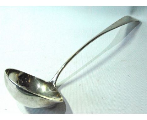 Silver plain soup ladle, by Robert Gray & Sons, Edinburgh 1805, 6oz.