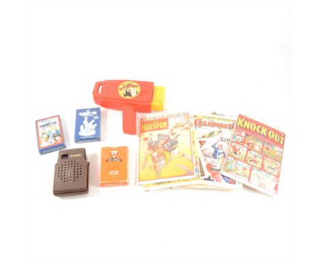 Stamps, playing cards and card games; including first day covers, Dominoes etc (Qty: 2 shoe boxes)