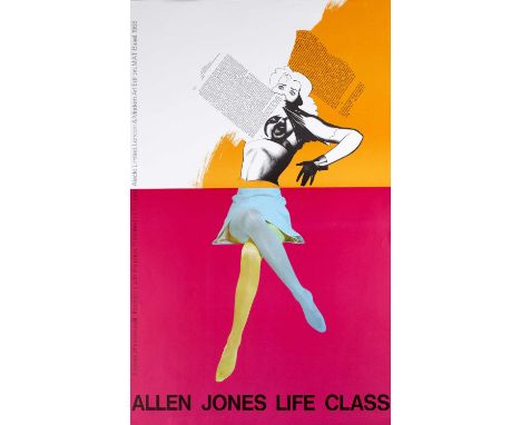 Allen Jones (b.1937)
Life Class, 1968exhibition poster for Editions Alecto Ltd, Londonoff-set lithograph85 x 54.5cm, unframed