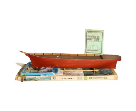 BILLING BOATS - DENMARK - a Vintage Cutty Sark model kit, kit appears unused, in original box, Billing Boats Fitting Kit Cutt
