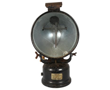 A large Tilley paraffin floodlight projector, made at Hendon England, registration no. 762129, H66cmNice overall condition, a