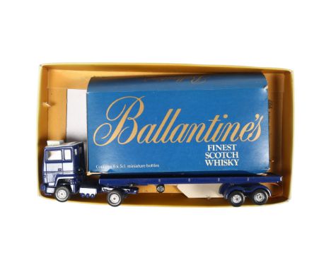 Ballantines Finest Scotch Whisky, a commemorative pack containing 6 x 5cl miniature bottles in original packaging with Ford C