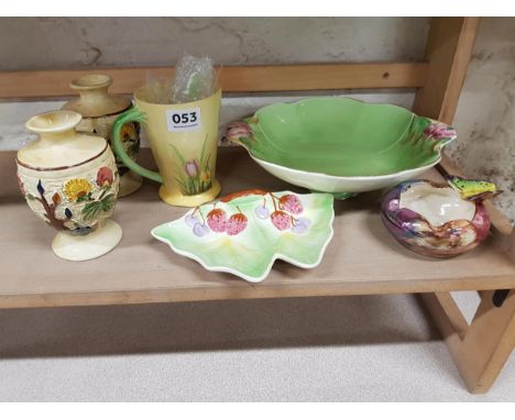 CARLTONWARE AND VASES 