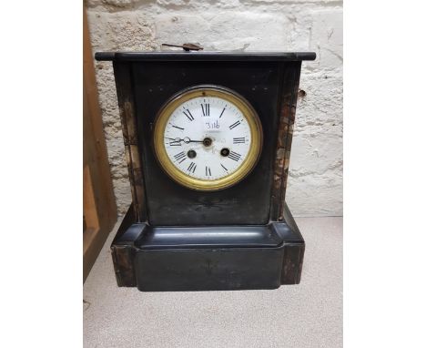 SLATE MANTLE CLOCK 