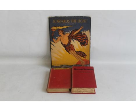 MARY E. MANN FIRST EDITION BOOKS to include 'Men &amp; Dreams' 1912 which appears to be signed by the author and dated 1912, 