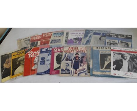 SHEET MUSIC FOR COMPETITION WINNING SONGS to include 'Angel of the Great White Way' winner of the "Songs You Might Never Have
