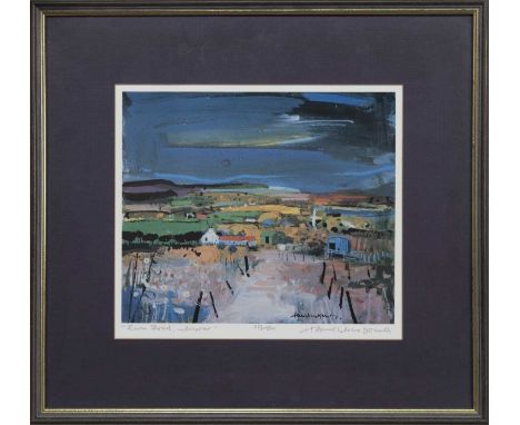 * HAMISH MACDONALD DA PAI (SCOTTISH 1935 - 2008), FARM ROAD, MORAR limited edition print on paper, signed, titled and numbere