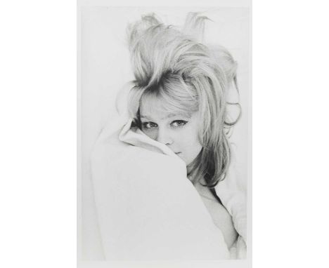 * TERENCE DONOVAN (BRITISH 1936 - 1996),JULIE CHRISTIE I silver gelatine print on paper, titled, numbered 8/50 stamp versoove