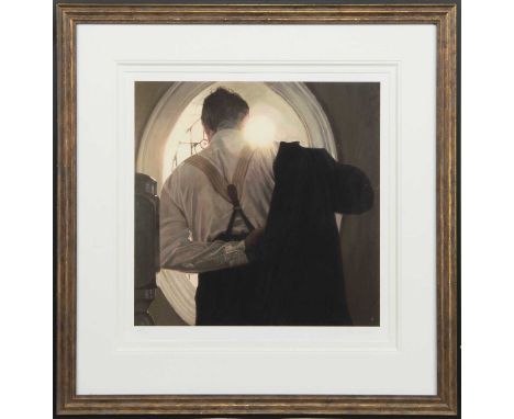 * IAIN FAULKNER (SCOTTISH b. 1973),MORNING LIGHTlimited edition giclee print on paper, signed and numbered 65/150, titled cer