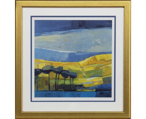 * KIRSTY WITHER (SCOTTISH b. 1968),PARTLY SUNNYlimited edition lithograph on paper, signed and numbered 163/875image size 35c