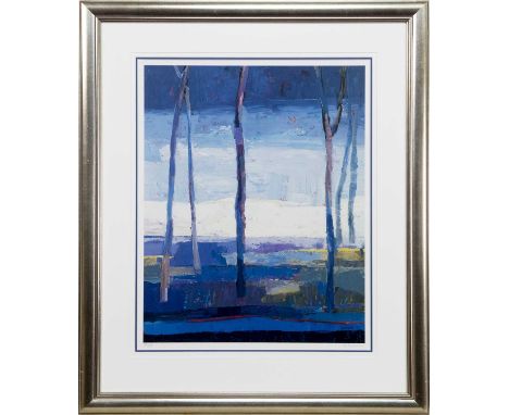 * KIRSTY WITHER (SCOTTISH b. 1968),THE CLEARINGlimited edition lithograph on paper, signed and numbered 79/875, titled versoi