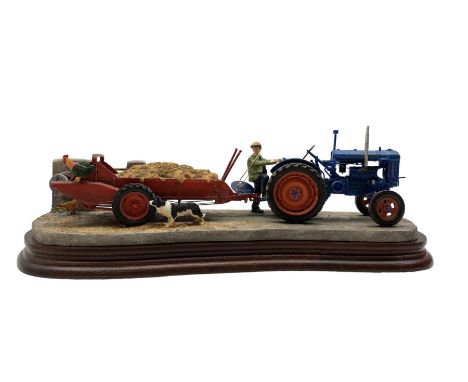 Border Fine Arts limited edition group 'Country Air' model no. B1163, designed by Ray Ayres, no. 231/750, with certificate an