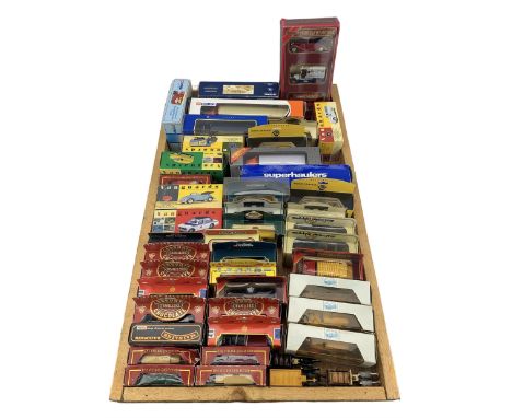 Diecast model vehicles including Matchbox Models of Yesteryear, Vanguards, Corgi Motoring Memories etc, mostly being boxed