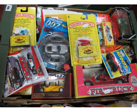 A Quantity of Modern Diecast Vehicles, by Matchbox, ERTL, Corgi, Hot Wheels, Lledo and other including Verem 1:43rd scale 420