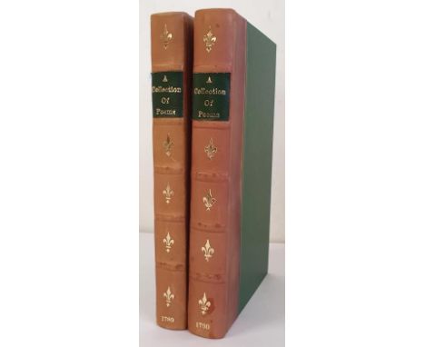 A Collection of Poems, Mostly Original, by Several Hands Vol 1-2. Printed for the Editor by M. Graisberry, Dublin, 1789/1790,