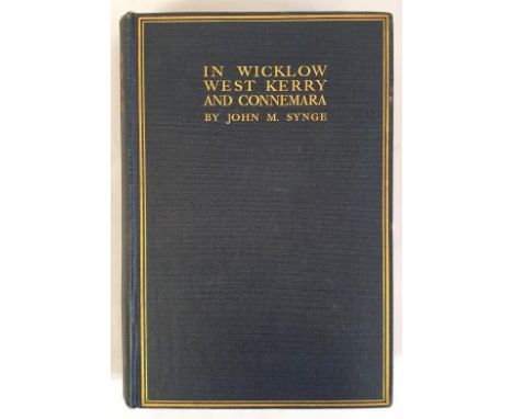 [early book illustrated by Jack B. Yeats] In Wicklow West Kerry and Connemara by John M. Synge. With Drawings by Jack B. Yeat